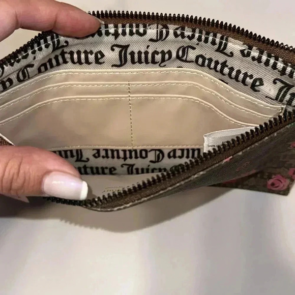 Juicy Couture Brown wristlet bag wallet - Picture 6 of 8
